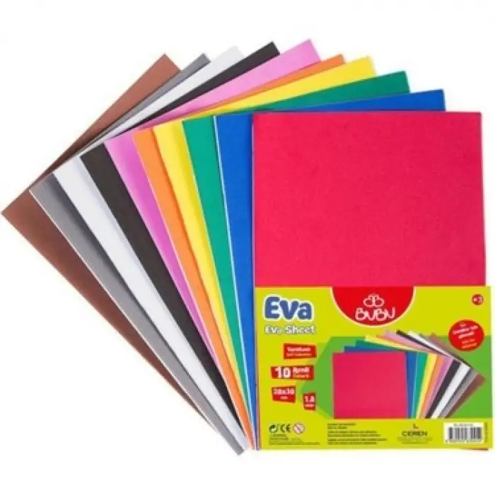 Bu-Bu Yapışkanlı Eva 20x30 A4