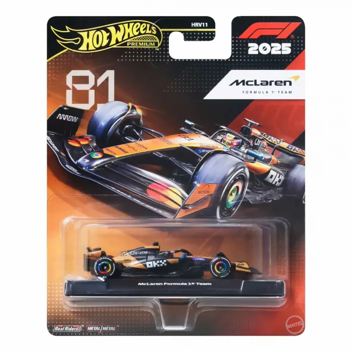 Hot Wheels Premium Formula 1 Yarış Arabası Mclaren