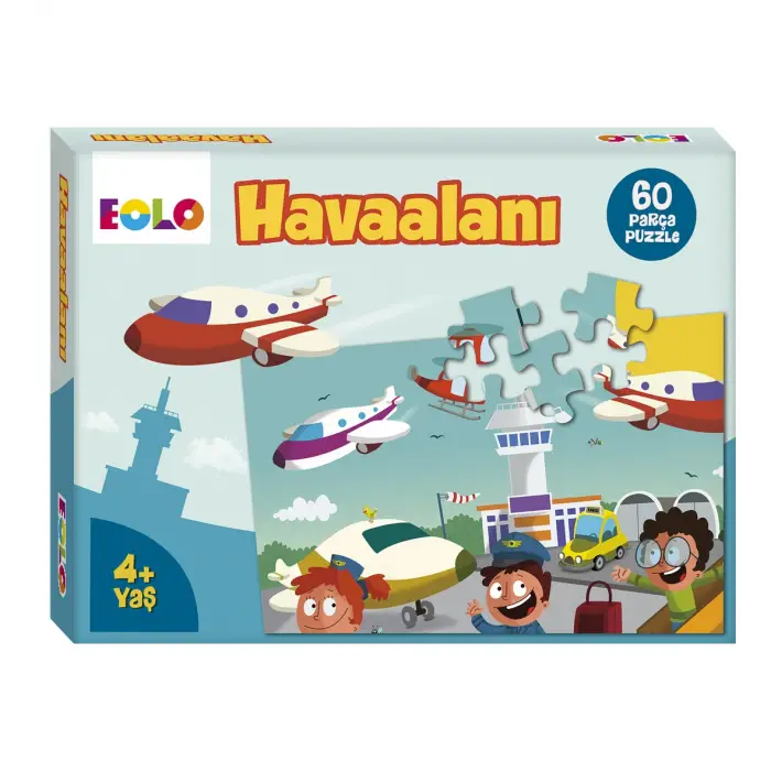 Eolo 60 Parça  Yer Puzzle Havaalanı