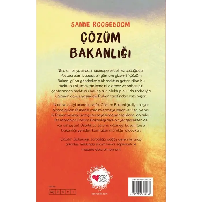 Can Yayınları Çözüm Bakanlığı Sanne Rooseboom