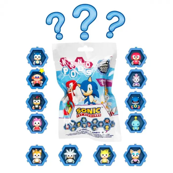Sonic Nano Kapsül Figür Sürpriz Paket