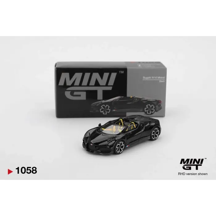MİNİ GT BUGATTİ W16 MİSTRAL BLACK