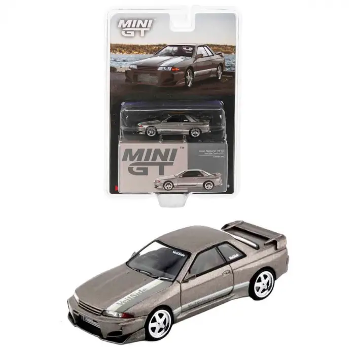 Mini GT SKYLİNE GT-R (R32) Veilside Combat C-I Combat Grey
