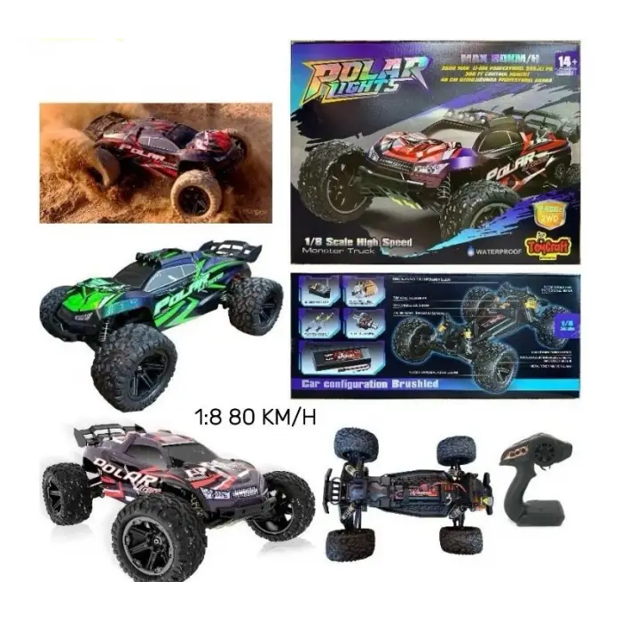 Uzaktan Kumandalı Yüksek Hızlı Monster Truck