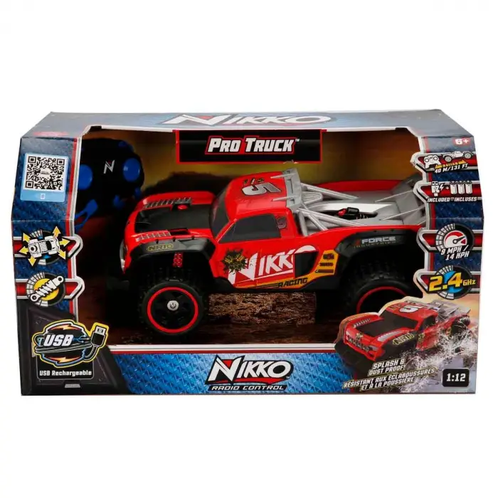 Nikko Pro Trucks USB Şarjlı Uzaktan Kumandalı Araba -1:12