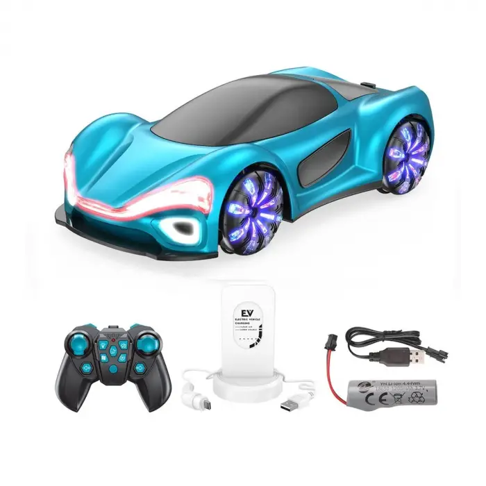 Uzaktan Kumandalı 2.4G Şarjlı Işıklı Müzikli Şarj İstasyonlu Spor Araba