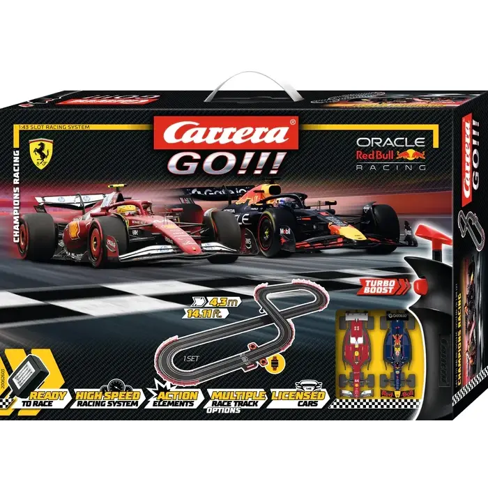 Carrera Go Ferrari & Rebull Formula 1 - Champions Racing Set