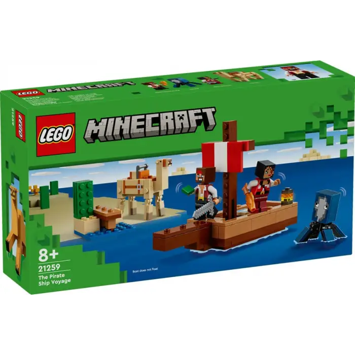 LEGO Minecraft Korsan Gemisi Yolculuğu