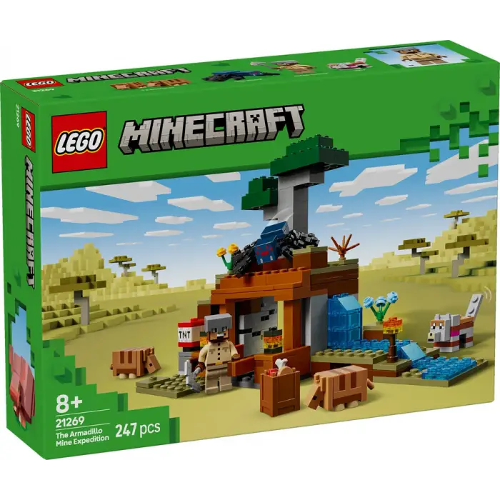 LEGO Minecraft Armadillo Maden Keşfi