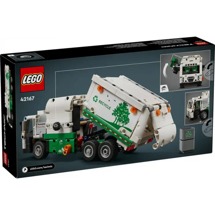 LEGOTechnic Mack LR Electric Çöp Kamyonu
