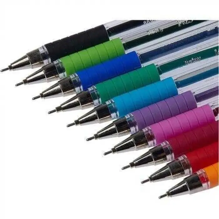 Faber-Castell  Tükenmez Kalem Ailesi 10lu Renkli