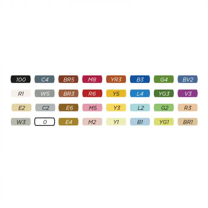 CARİOCA PLUS SKETCH MARKER ÇİFT TARAFLI ÇİZİM KALEMİ 32 RENK