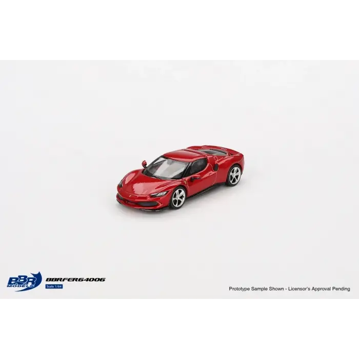 MINI GT 1/64 BBR FERRARI 296 GTB ROSSO IMOLA