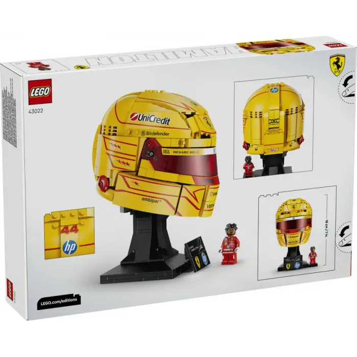 LEGO Editions Scuderia Ferrari HP Lewis Hamilton Kaskı