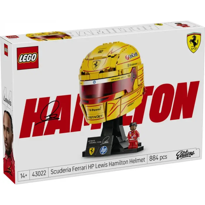 LEGO Editions Scuderia Ferrari HP Lewis Hamilton Kaskı