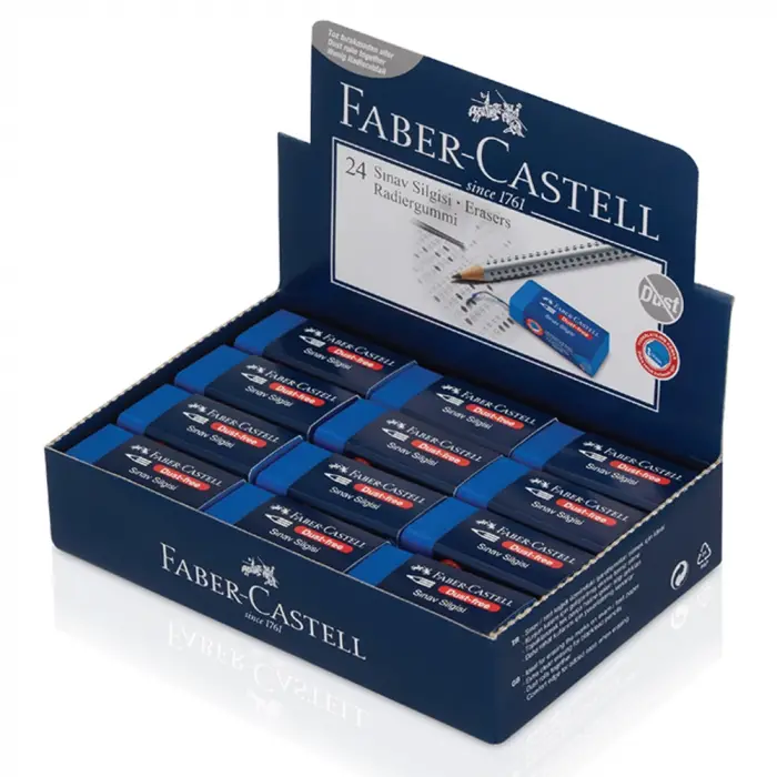 Faber-Castell Sınav Silgisi Mavi