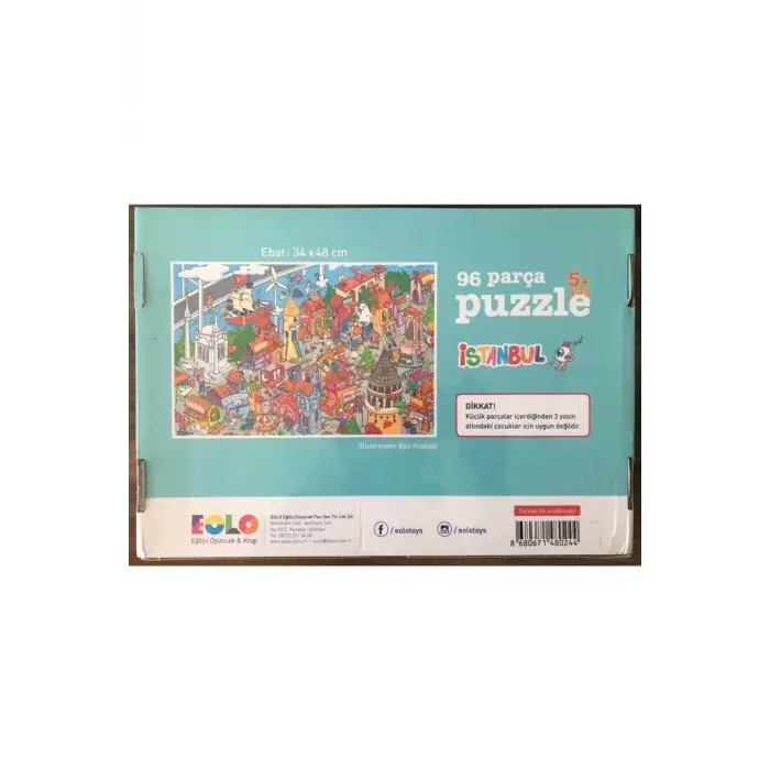 96 Parça Puzzle - Istanbul