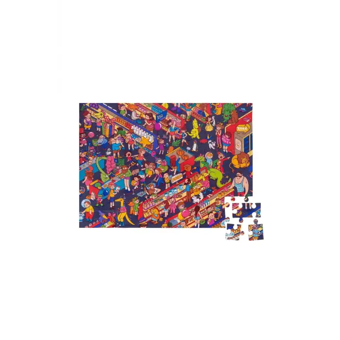 96 Parça Puzzle - Süpermarket