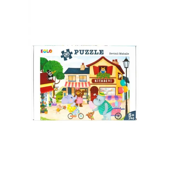 96 Parça Puzzlesevimli Mahalle Kolektif