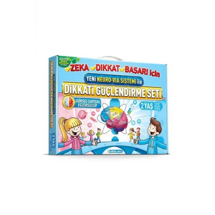 Adeda Dikkati Güçlendirme Seti 2 Yaş
