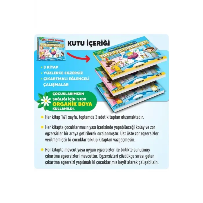 Adeda Dikkati Güçlendirme Seti 2 Yaş