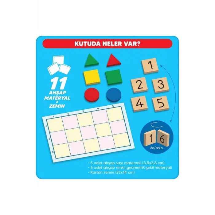 Adeda Gelişimsel Aktivite Seti 4-7 Yaş