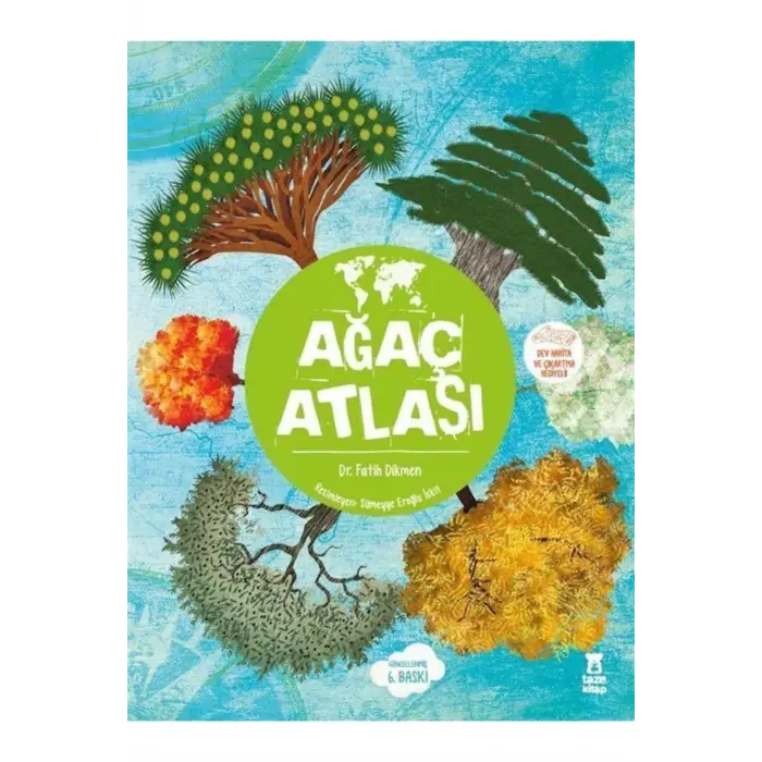 Ağaç Atlası (dev Harita Ve Çıkartma Hediyeli) (ciltli)