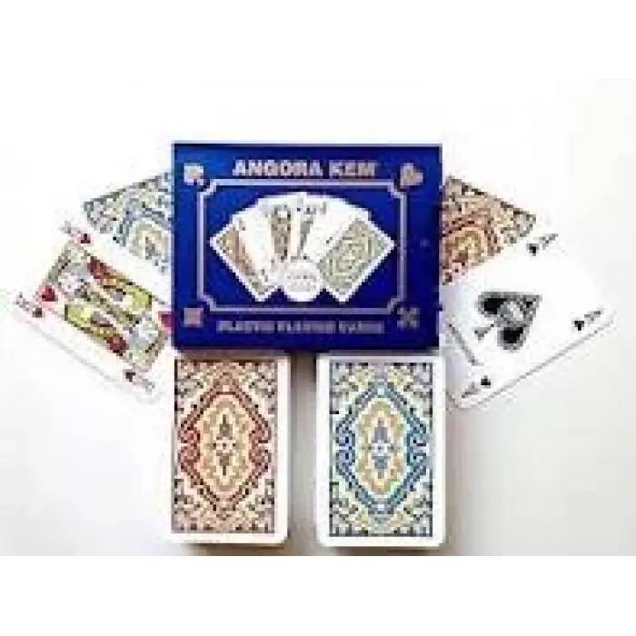 Angora KEM plastik oyun kartı