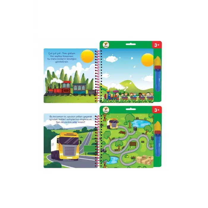 Aqua Magic Book Araçlar (SİHİRLİ BOYAMA KİTABI)