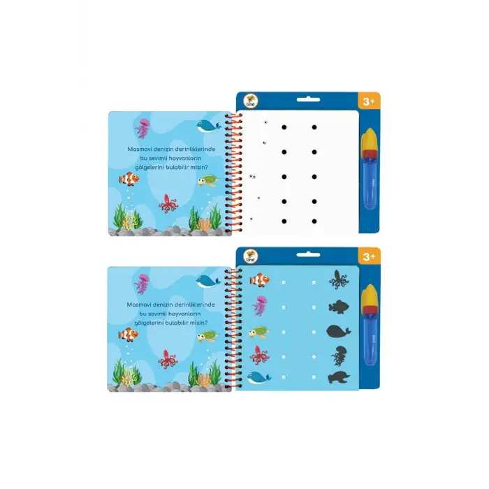 Aqua Magic Book Sihirli Boyama Kitabı - Oyunlar