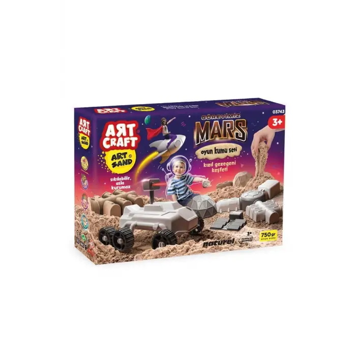 Art Craft Görevimiz Mars Kum Seti 750 gr