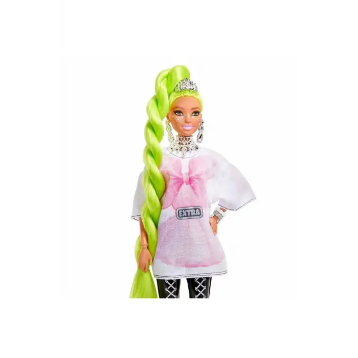 Barbie Extra Bebek Neon Saçlı Hdj44 Lisanslı Ürün