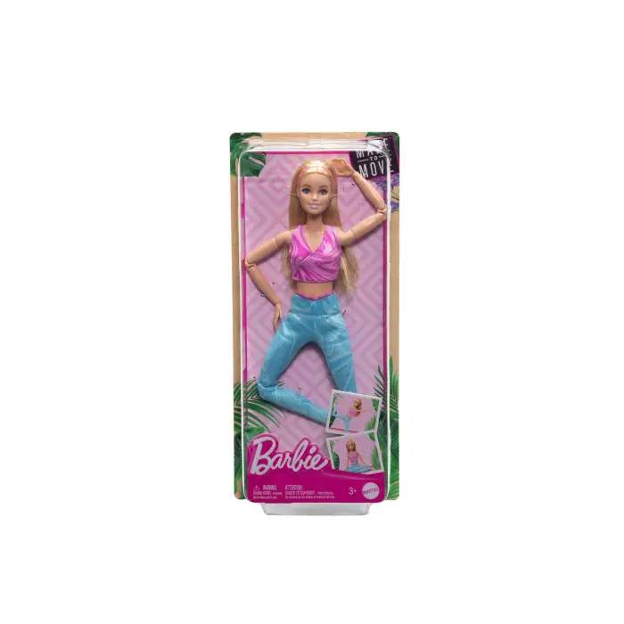 Barbie Made to Move  Doll-   Blonde
