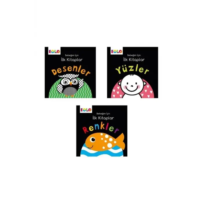 Bebeğim Için Ilk Kitaplar - 3 Kitap Set