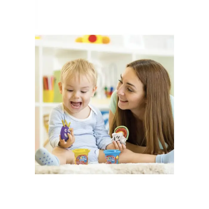 Bebek Oyun Hamuru 3 RenkX75 Gr 1+ Yaş