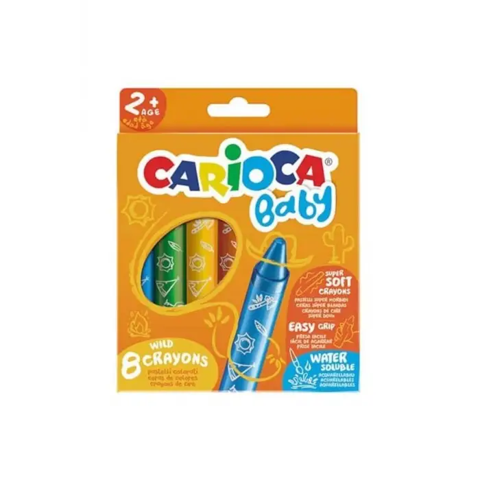 Bebek Pastel Boya 8li 2 Yaş