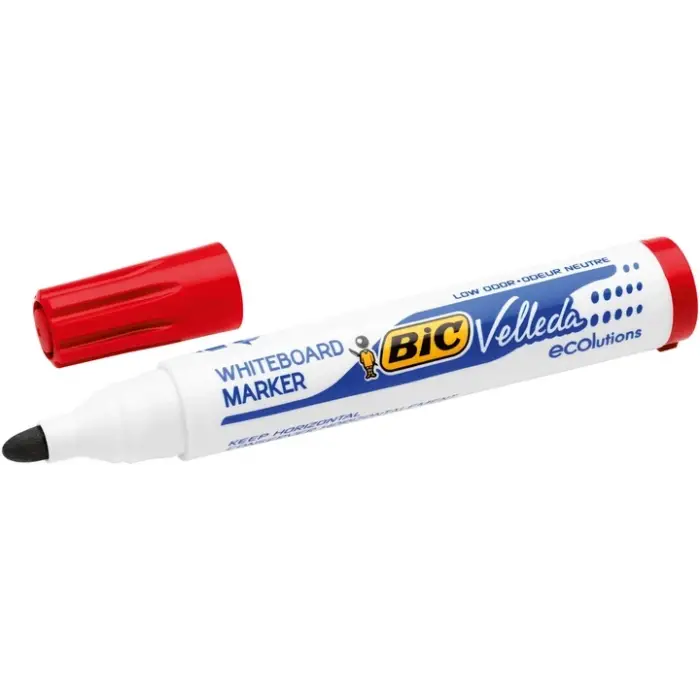 Bic Tahta Kalemi Velleda Eco Yuvarlak Uç Kırmızı