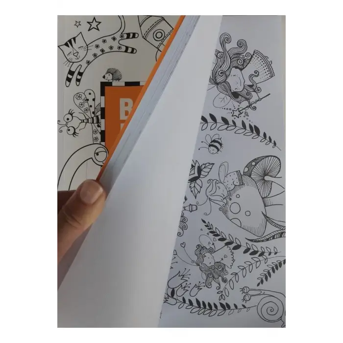Boyama Kitabı - Coloring Book - 24x33,5 Cm