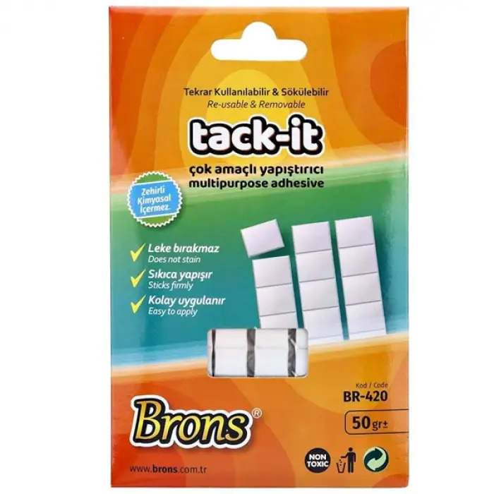 Brons Tack-İt Hamur Yapıştırıcı