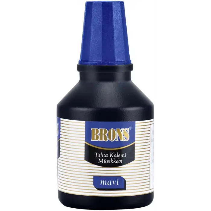 Brons Tahta Kalem Mürekkebi 30 Cc Mavi