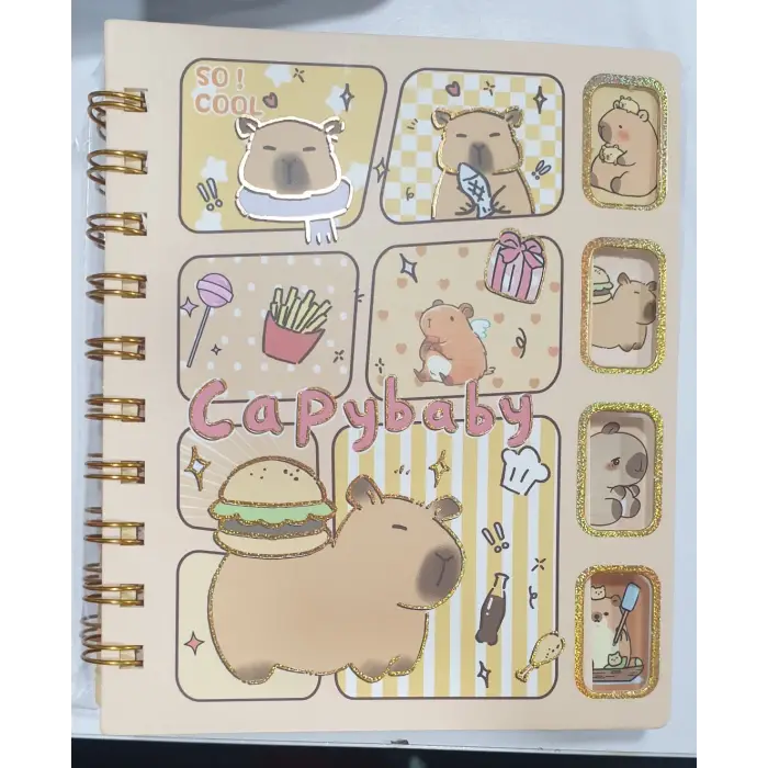 Capybaby Fihristli Not Defteri