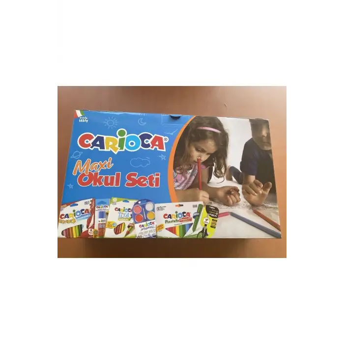 CARIOCA Carıoca Maxi Okul Seti - 8 parça Kutulu