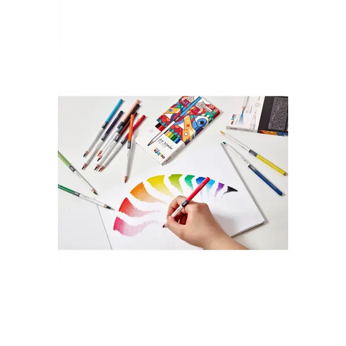 CARİOCA PLUS 4.0 KURU BOYA KALEMİ 12Lİ