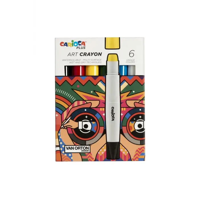 CARİOCA PLUS ART CRAYON BOYA 6LI