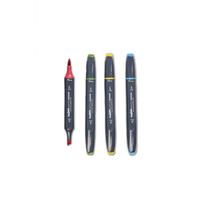 CARİOCA PLUS SKETCH MARKER ÇİFT TARAFLI ÇİZİM KALEMİ 32 FARKLI RENK