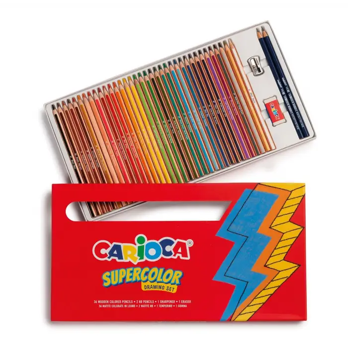 CARİOCA SUPERCOLOR ÇİZİM SETİ 40LI
