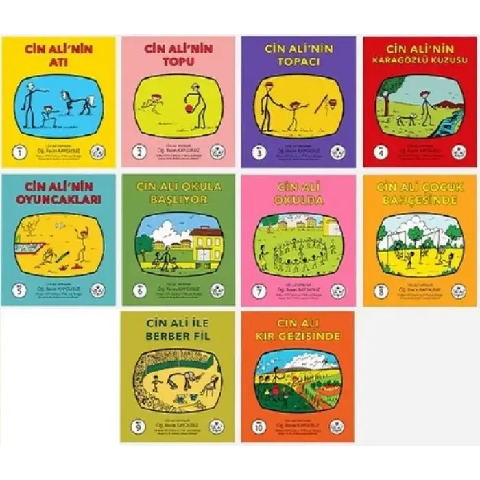 Cin Ali Kitap Seti 10 Kitap