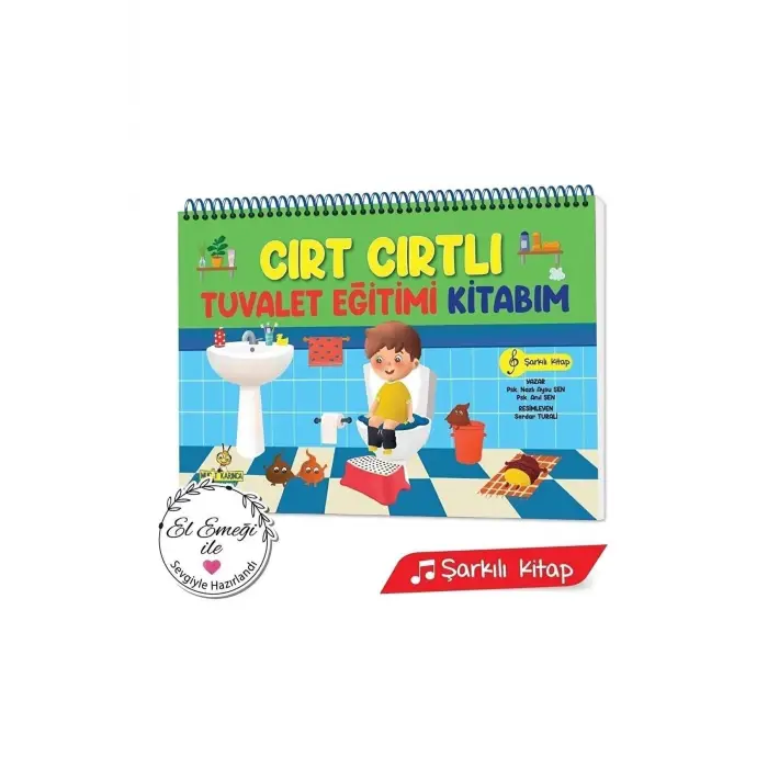 Cırt Cırtlı Tuvalet Eğitimi Kitabım