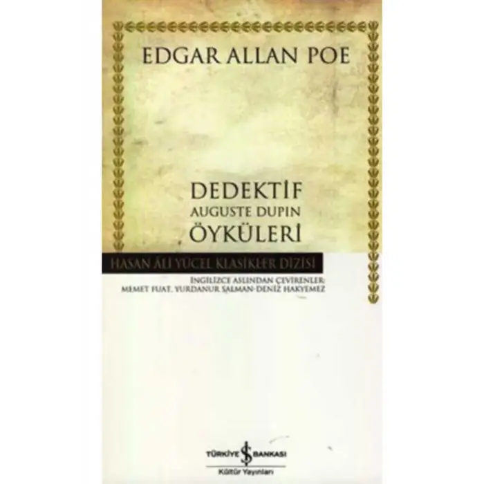 Dedektif Auguste Dupın Öyküleri