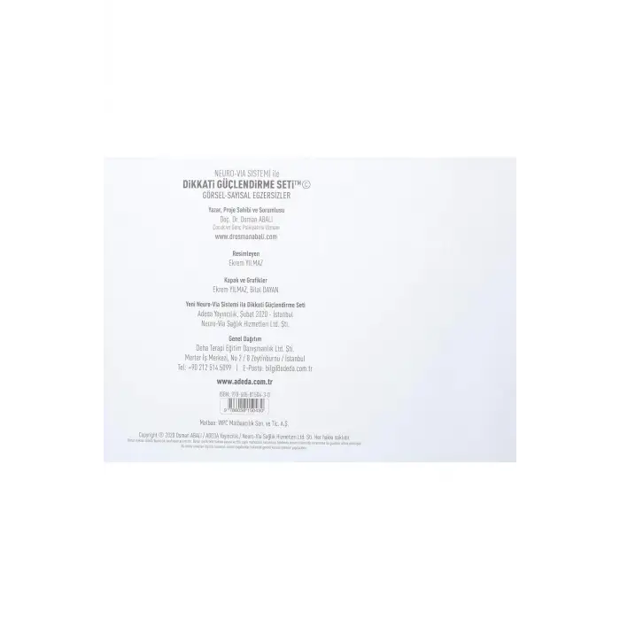 Dikkati Güçlendirme Seti Anasınıfı – 3 Yaş